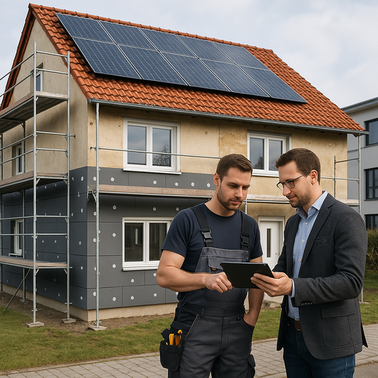 Energieeffizienzexperte begleitet Sanierung eines Einfamilienhauses in Bremen – professionelle Baubegleitung mit Fördermittelberatung